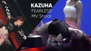 [카즈하/Kazuha] 'FEARLESS' MV Shoot [LE SSERAFIM/르세라핌]