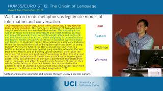 The Origin of Language - 5-3 - William Warburton, The Divine Legation of Moses - Lecture