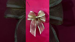 آموزش خیاطی | Ribbon Bow Tutorial |#tiktok #sewing #asmr #shorts