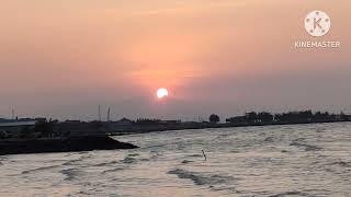 SUNSET AT REMBANG CITY, CENTRAL JAVA - INDONESIA