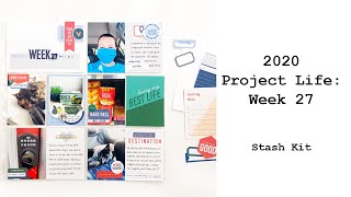 2020 Project Life: Week 27