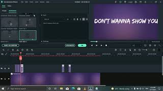 Filmora (Professional Lyrics Video) Tutorial: How To Edit With Filmora