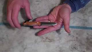 Making a small neck knife, part 1