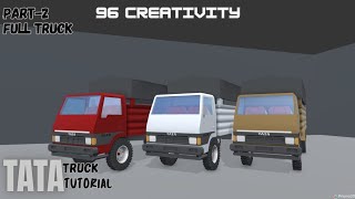 Create TATA Truck in prisma3d [tutorial-2] #prisma3dtoturial #bussid #tata