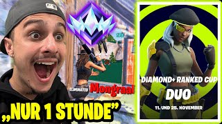 Wie viele PUNKTE schaffe ICH in 1H im UNREAL CUP? 😳 - (OG Fortnite Diamond+ Ranked Cup Challenge)