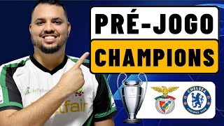 BENFICA x BRUGGE e CHELSEA x DORTMUND | PRÉ-JOGO da CHAMPIONS LEAGUE | #LIVE com @FalaGabica