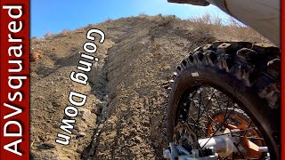 When Mountain Trails Get Too Steep - Forcing Yourself Down the Trail