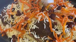 Afghani recipe (qabuli palaw)🤤🤤