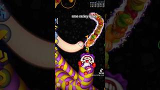 WORM ZONE IO BEST TRAP #127 #wormszone #funny #gaming #viral