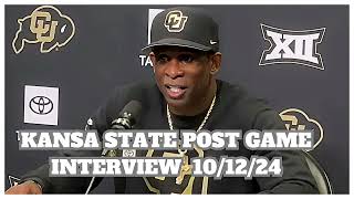 Postgame Interview: Deion '' Coach Prime'' Sanders After The Loss To Kansas State