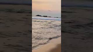 Evening walk at the beach 🏝 while sun sets 🌅🥰 original sound #visitsrilanka #beaches #hikkaduwa