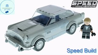 Lego Speed Champions 007 Aston Martin DB5 76911 Скоростная сборка