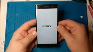 Sony Xperia XA2 H4113 разборка и замена дисплейного модуля