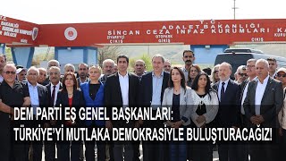 DEM Parti Eş Genel Başkanları: Kobanê Davası tarihi fırsata çevrilebilir!