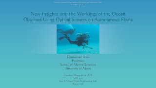 New Insights into the Workings of the Ocean Obtained Using Optical Sensors on Autonomous Floats