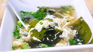 Seaweed Egg Soup (Soup Kai Sa Rai)