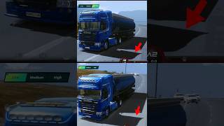 Which do you use most? ■ truckers of europe 3 graphics ■ Shadow Resolution ( LOW / HIGH ) #shorts