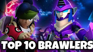 *NEW* Top 10 Brawlers In BRAWL STARS….