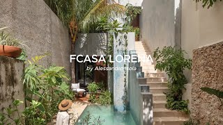 "Captivating Oasis: Casa Lorena - A Stunning House with Pastel Textures"