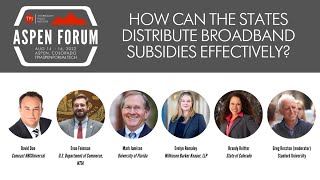 How Can the States Distribute Broadband Subsidies Effectively?