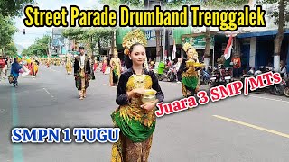 PARADE DRUMBAND TRENGGALEK SMPN 1 TUGU