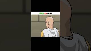 HULK VS WOLF || PART 2 || 3D ANIMATION VIDEO || #shorts