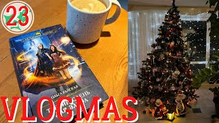 VLOGMAS || Еще один книжный шкаф 📚