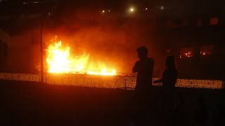 INCENDIO EN EL PENAL DE LURIGANCHO (Perú) 2017 #HuaicosenPeru