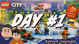 LEGO City 2021 Advent Calendar Day #1 (60303)