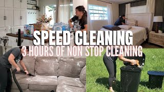 🎉 SPEED CLEAN WITH ME | Extreme 3 hour cleaning motivation! Deep cleaning motivation