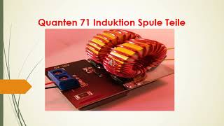 Quanten 71 Induktion Spule Teile Wechselstrom Frequenz Windungen Widerstand Induktivität Coil