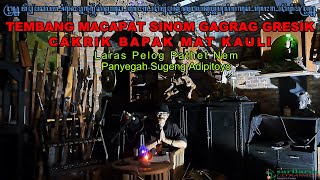 TEMBANG MACAPAT SINOM GAGRAG GRESIK CAKRIK BAPAK MAT KAULI LARAS PELOG PATHET NEM, SUGENG ADIPITOYO