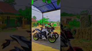 New vixion modifikasi putih