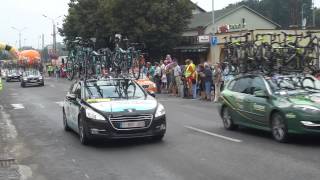 Tour de Pologne 2014 prejazd (prejazd Liptovským Hrádkom)