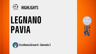 [HIGHLIGHTS] Eccellenza Girone A 24/25 - Day 3 - Legnano - Pavia