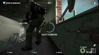 PayDay 2 Cops don't care the barricaded window