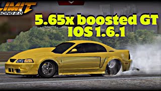 5.65x boosted GT tune iOS 1.6.1 No limit drag racing 2.0 (read description)