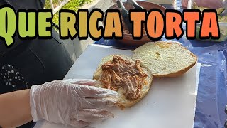 La torta de pierna en adobo. simple y deliciosa.