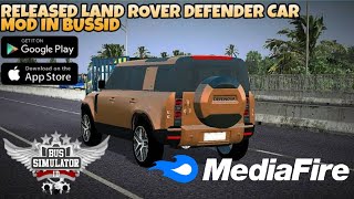 Land Rover Defender New Car Mod For Bussid New Mods Bus Simulator Indonesia GAMER0301