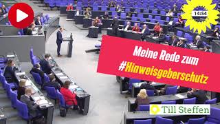 Meine Rede im Bundestag zum Gesetzentwurf #Hinweisgeberschutz, 17.03.2023