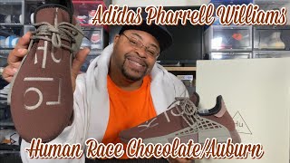 #unboxing #adidas #pharrellwilliams Adidas Pharrell Williams Human Race Hu Auburn aka 'Chocolate'