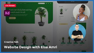 Website Design In Adobe Xd with Elsa Amri