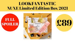 *SPOILER* - LOOKFANTASTIC NUXE LIMITED EDITION BEAUTY BOX 2021 - #SPOILER #NUXE #LFBEAUTYBOX