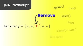 How to remove a specific item from an array in JavaScript | Goose