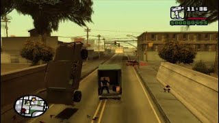 GTA San Andreas Robbing Uncle Sam