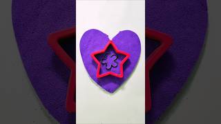 Very Satisfying Kinetic Sand Heart ASMR Ep-1464 #shorts