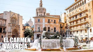 Exploring the Charming Streets of El Carmen, Valencia | Leisurely Walk