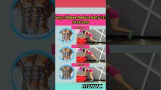 Woman Workout For Belly Fat 🔥🔥#fitness #reducebellyfat #youtubeshorts #weightloss #shorts