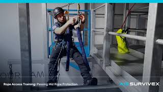 Rope Access Training: How To Pass Mid Rope Protection