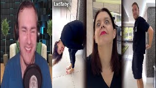 Sli React Ladbaby's (The internet challenge WOMEN can't do 🤣)